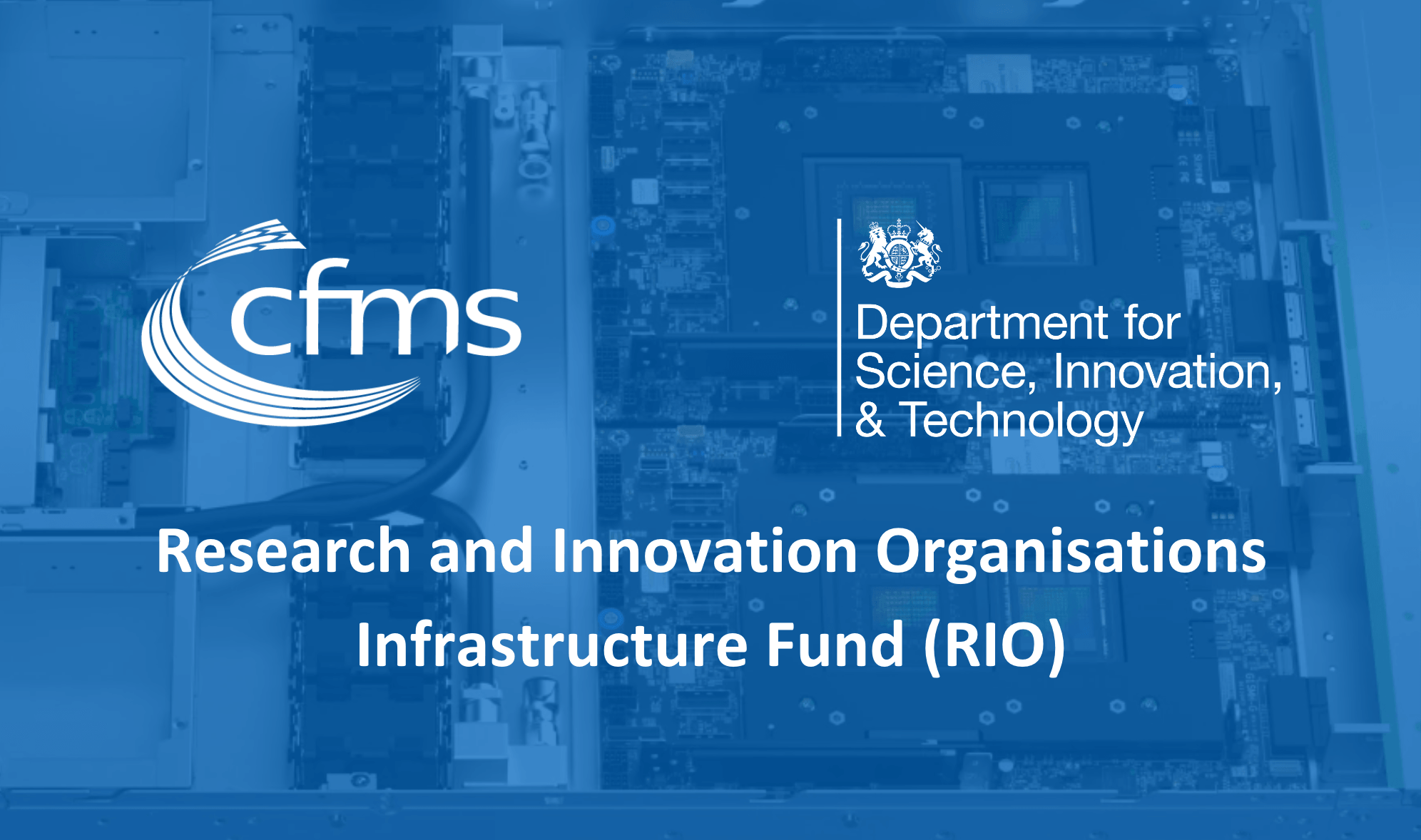 CFMS Secures £2.4M Government Funding for Cutting Edge Computing Project